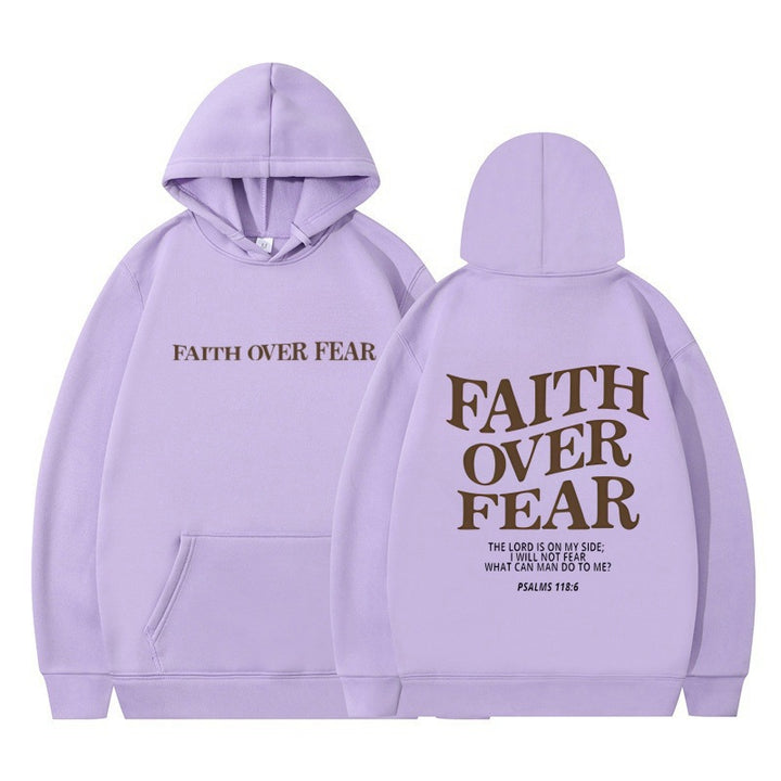 Damen Kapuzenpullover mit inspirierendem Schriftzug und hochwertiger Baumwolle Drune