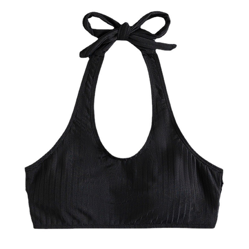 Damen Sportliches Crop-Top Drune