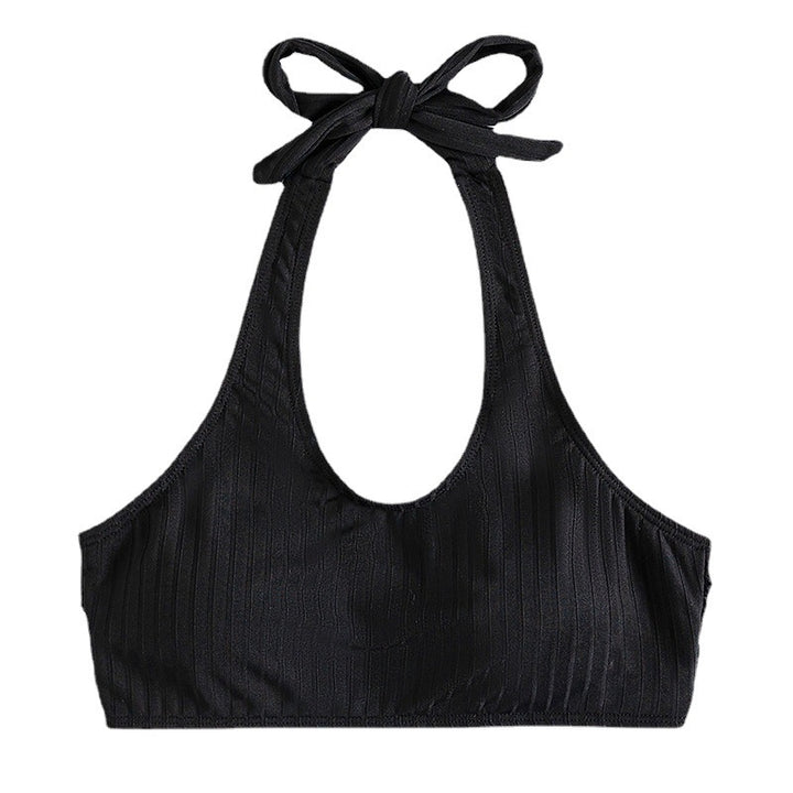 Damen Sportliches Crop-Top Drune