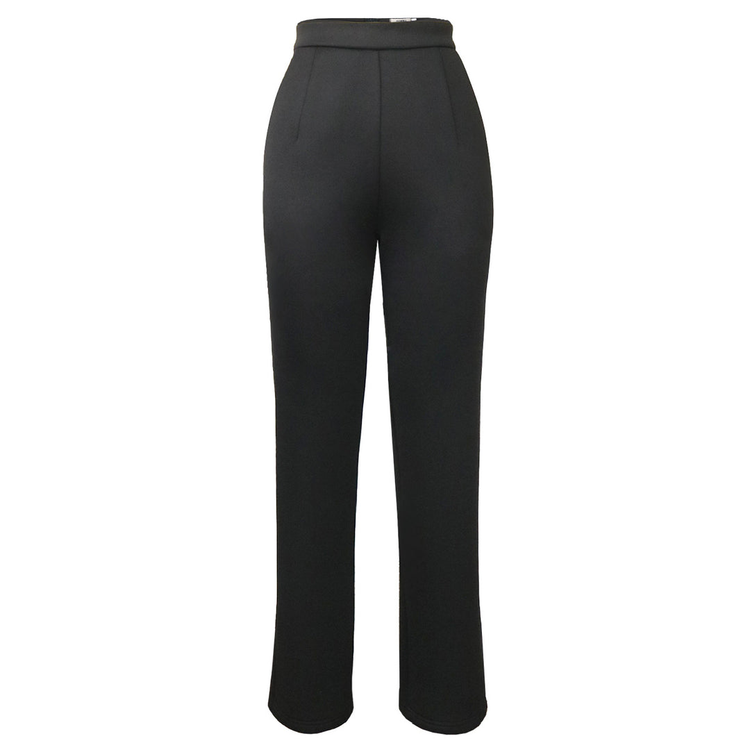 Damen elegante und bequeme hochtaillierte Hose Drune