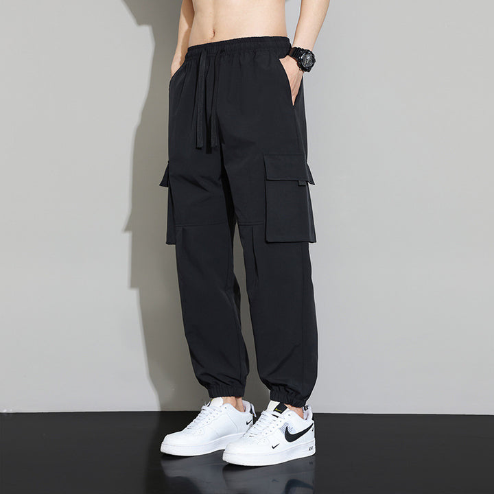 Herren Cargo-Hose mit praktischem seitlichen Taschen-Design