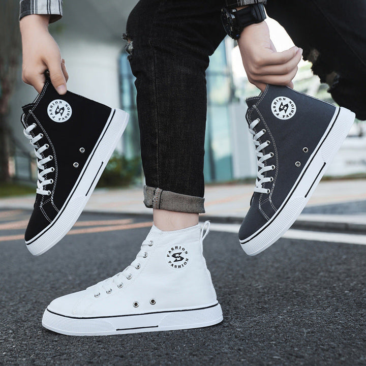 Damen Hochwertige Sneaker mit ankle-high Design und atmungsaktiver Obermaterialstruktur Drune