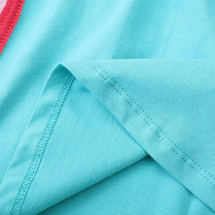 Mädchen Tüllkleid mit verspieltem Regenbogen-Motiv Drune