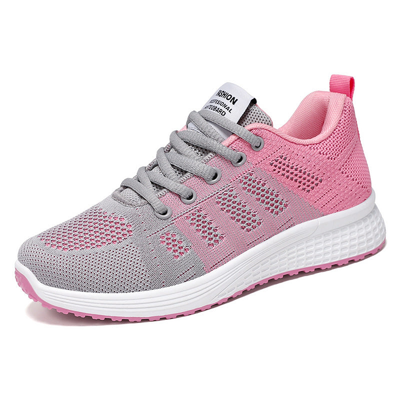 Damen nan atmungsaktiver Strick-Sneaker mit elastischem Sockenfit und dämpfender Komfortsohle Drune