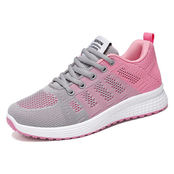 Damen nan atmungsaktiver Strick-Sneaker mit elastischem Sockenfit und dämpfender Komfortsohle Drune