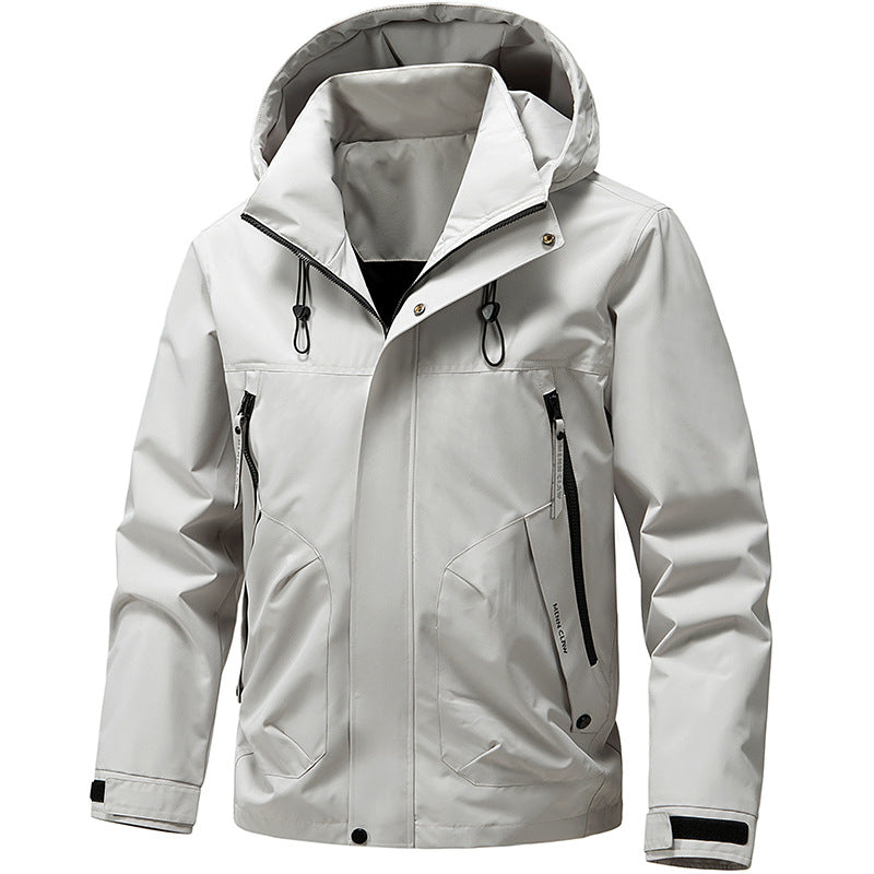 Herren Wasserdichte Multifunktionsjacke Drune