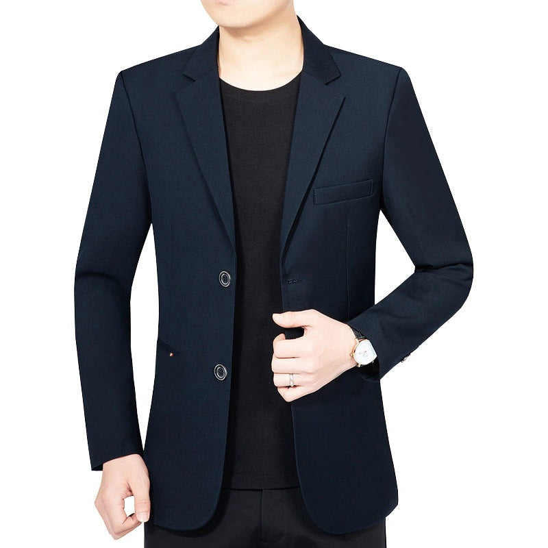 Herren Schlankes Business-Sakko mit minimalistischem Design und Stretch-Komfort Drune