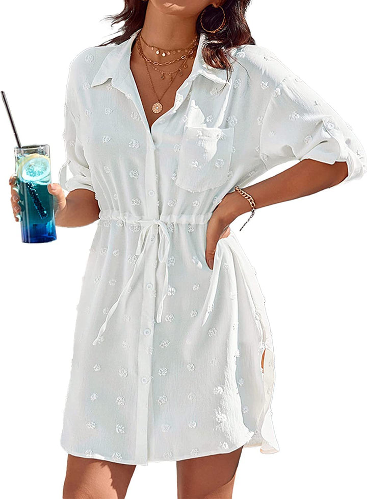 Damen lässiges Strandkleid Drune