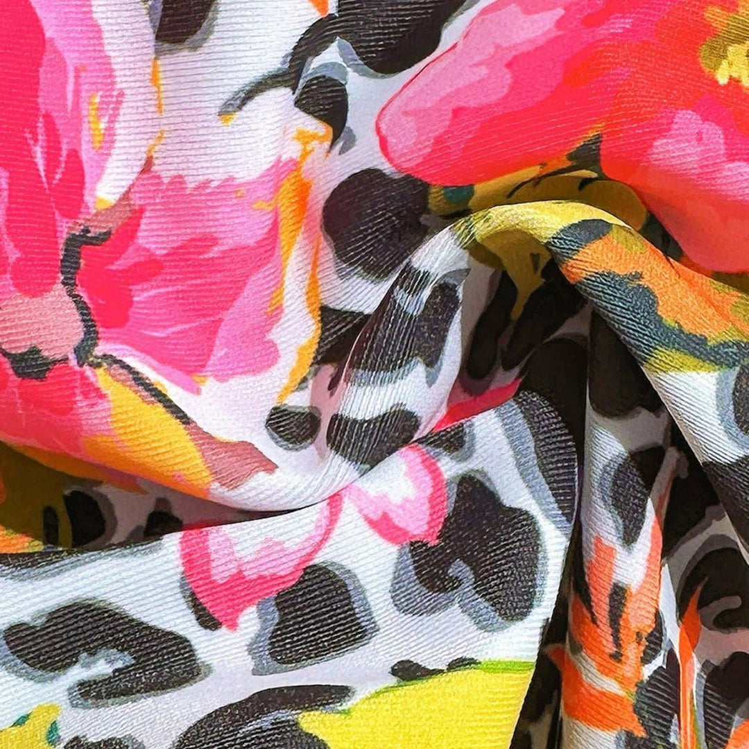 Damen Triangel-Bikini mit Spitzenverzierungen Drune
