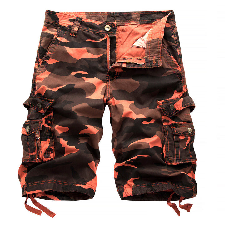 Herren Cargo-Shorts mit Mehrfachtaschen-Nutzungsdesign Drune