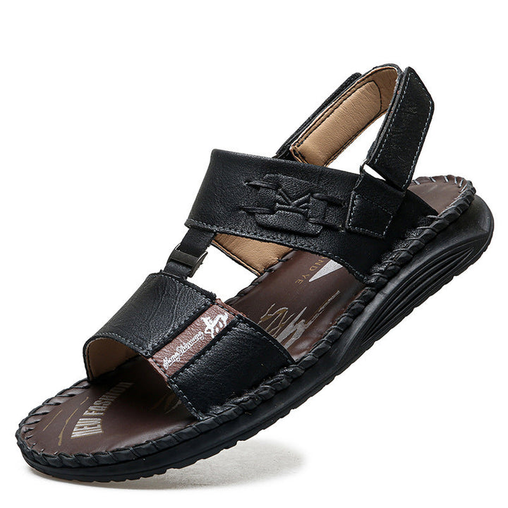Herren Komfortable und atmungsaktive Sandalen mit verstellbarem Riemensystem Drune