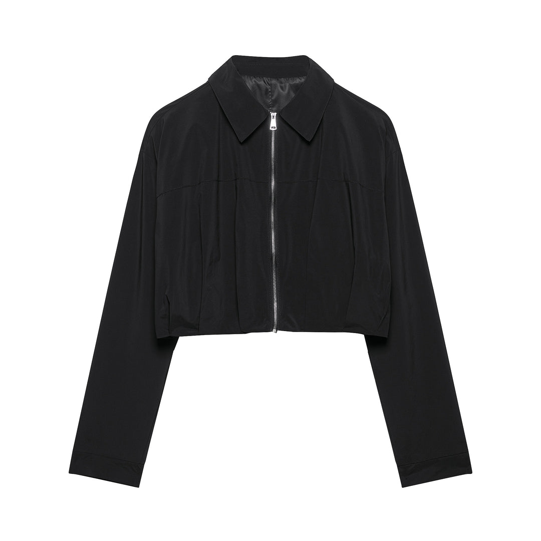 Damen modische cropped Jacke Drune