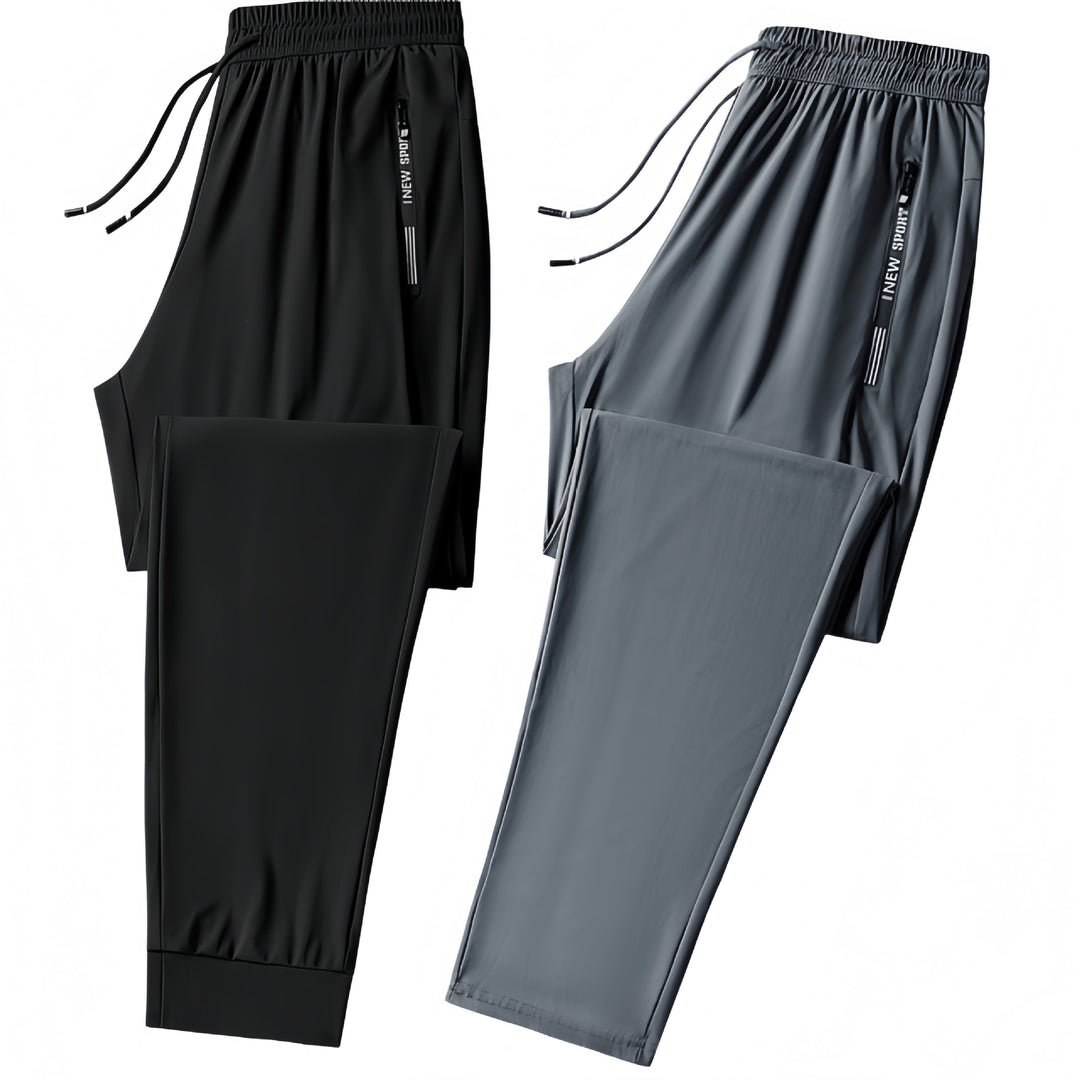 Herren Sportliche Hybrid-Jogginghose Drune