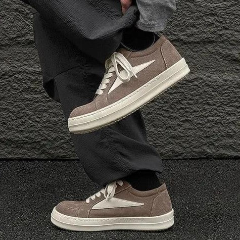 Damen modische Sneakers aus hochwertigem Wildleder mit zeitgemäßem Design Drune