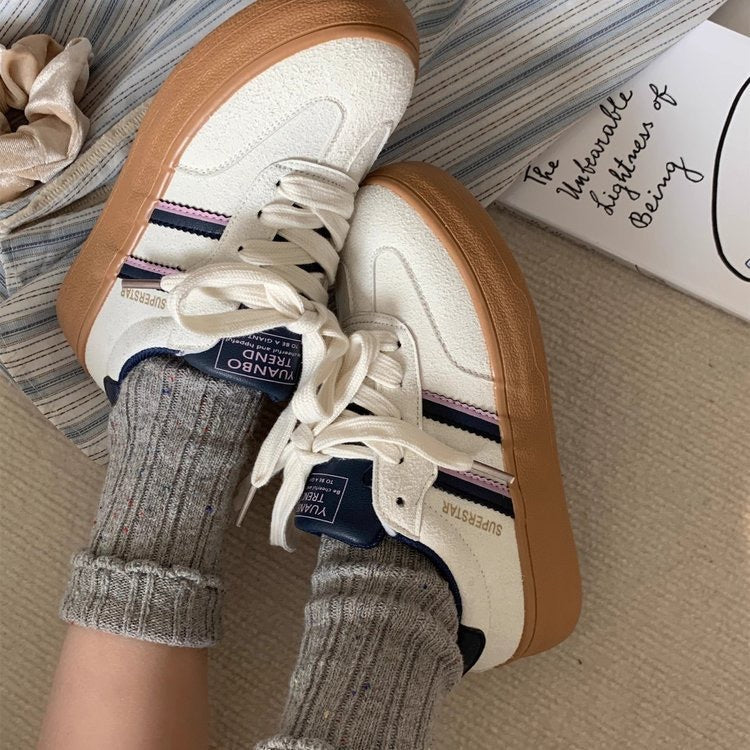 Damen Sneakers mit komfortabler Schnürung und dämpfender Sohle Drune
