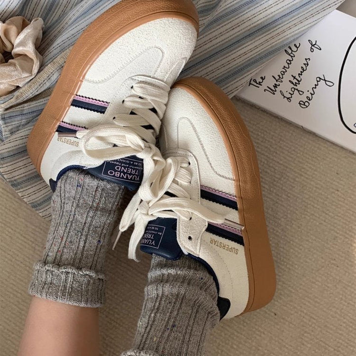 Damen Sneakers mit komfortabler Schnürung und dämpfender Sohle Drune