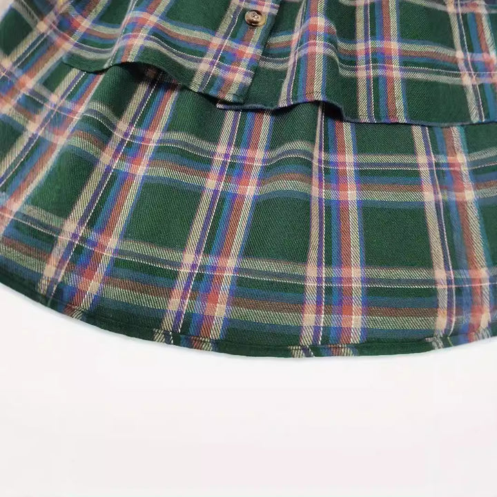 Damen Oversized Karohemd Drune