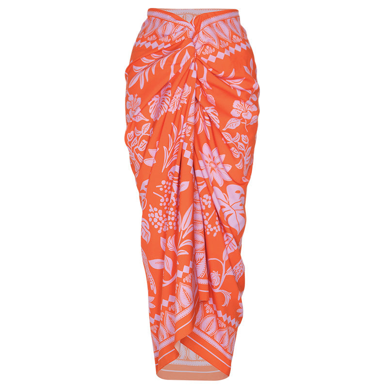 Damen Badeanzug mit kunstvollen Blumenapplikationen Drune
