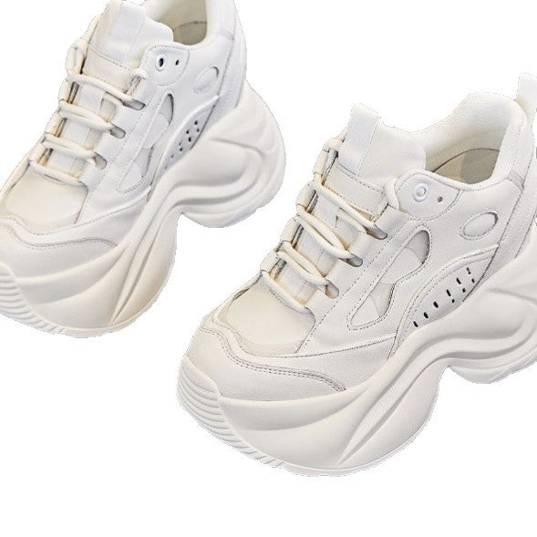 Damen Trendige Chunky Sneakers Drune