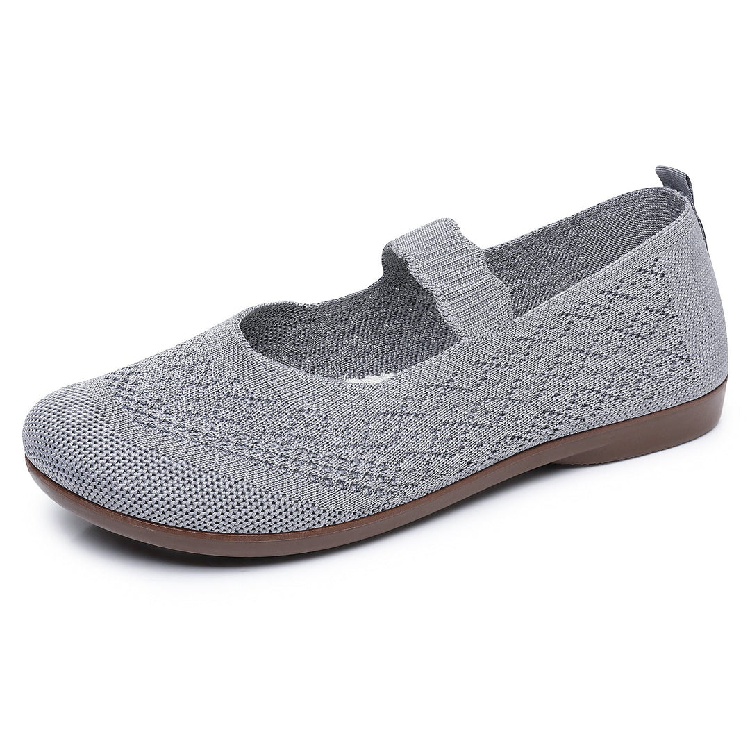 Damen Komfortable Slip-On Ballerinas Drune