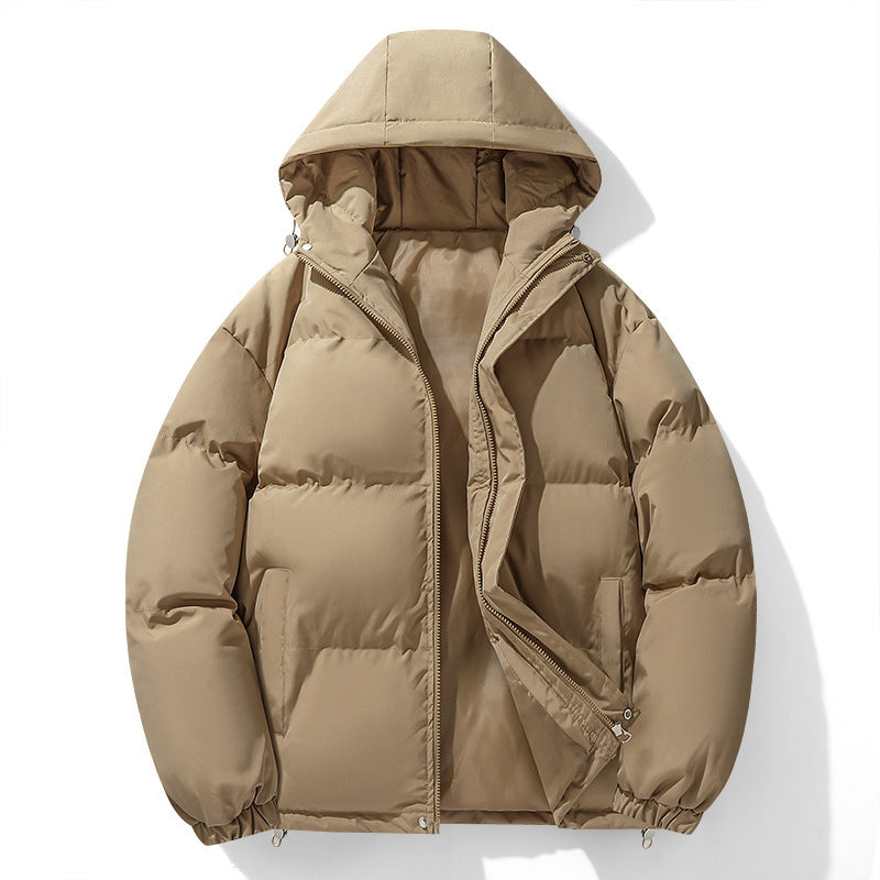 Damen Warme Steppjacke mit Kapuze Drune