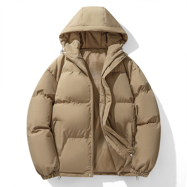 Damen Warme Steppjacke mit Kapuze Drune