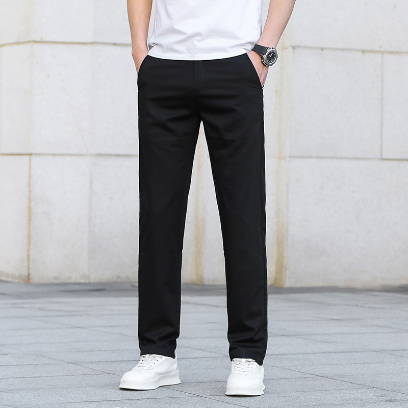 Herren Schmale Stretch-Chinohose im Business-Casual-Look Drune
