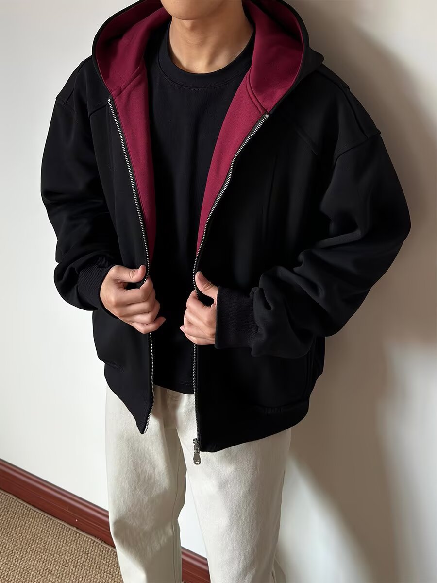 Herren Sportliche Fleecejacke Drune