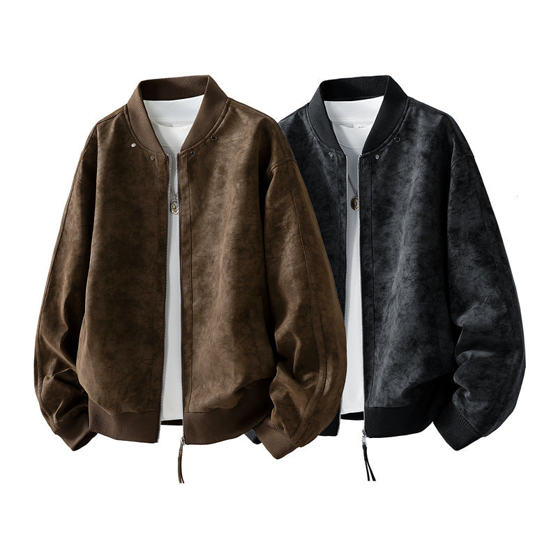 Herren Lässige und elegante Bomberjacke Drune