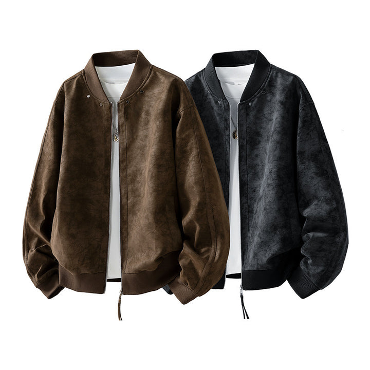 Herren Lässige und elegante Bomberjacke Drune