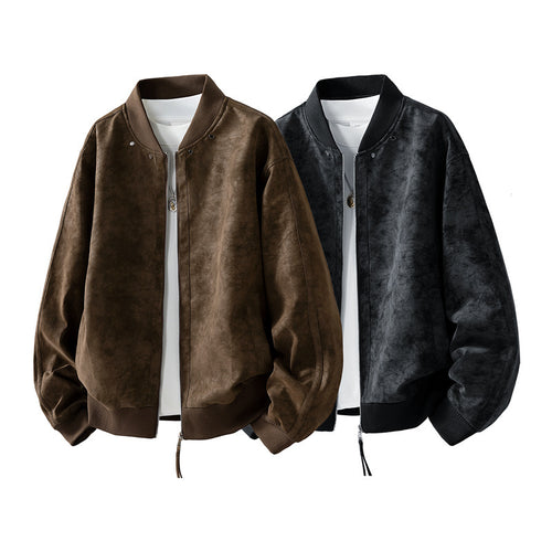 Herren Lässige und elegante Bomberjacke Drune