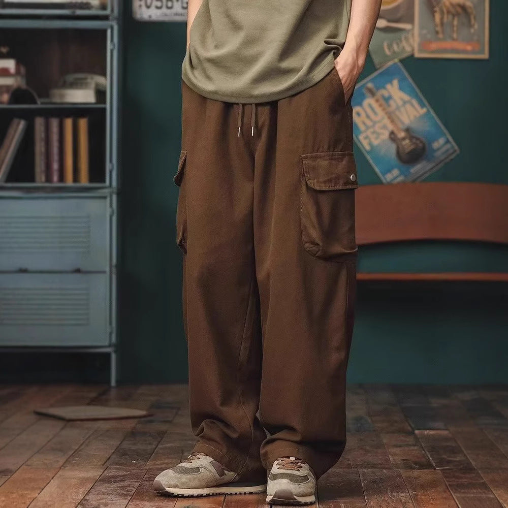 Herren Modische Cargo-Hose mit praktischen Seitentaschen Drune