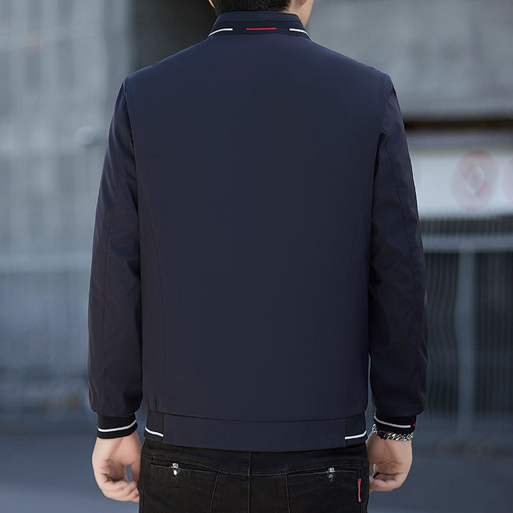 Herren Sportliche Übergangsjacke mit hochwertigem Stehkragen Drune