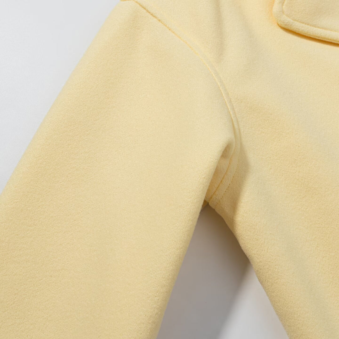 Damen Modische Kurzjacke im klassischen Doppelkinn-Design Drune