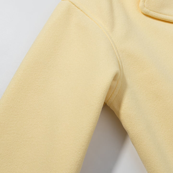 Damen Modische Kurzjacke im klassischen Doppelkinn-Design Drune