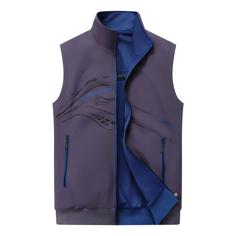 Herren Sportliche High-Performance Weste Drune