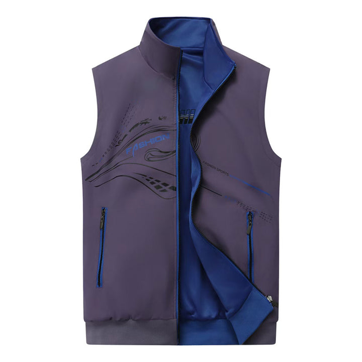 Herren Sportliche High-Performance Weste Drune