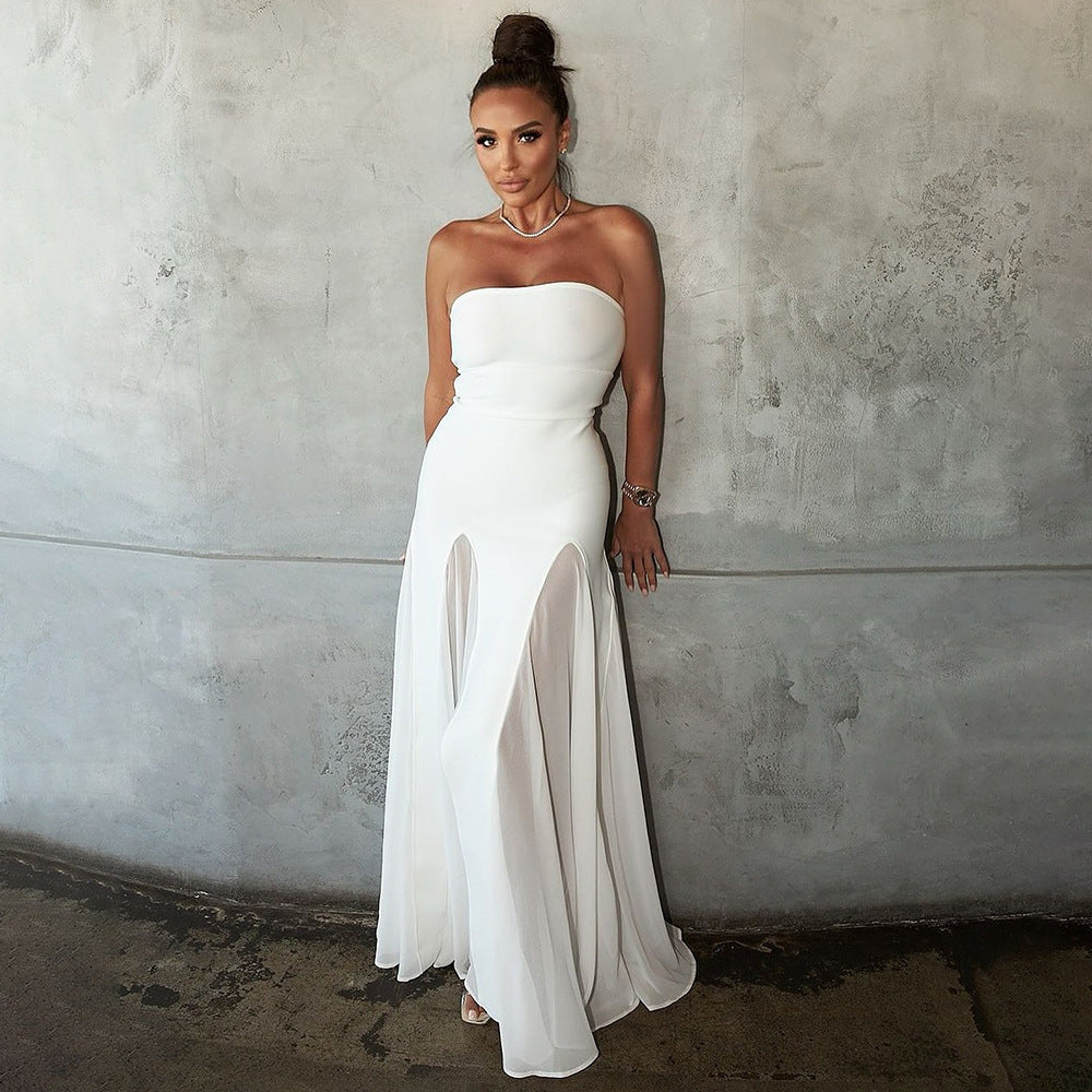 Damen Maxikleid Drune
