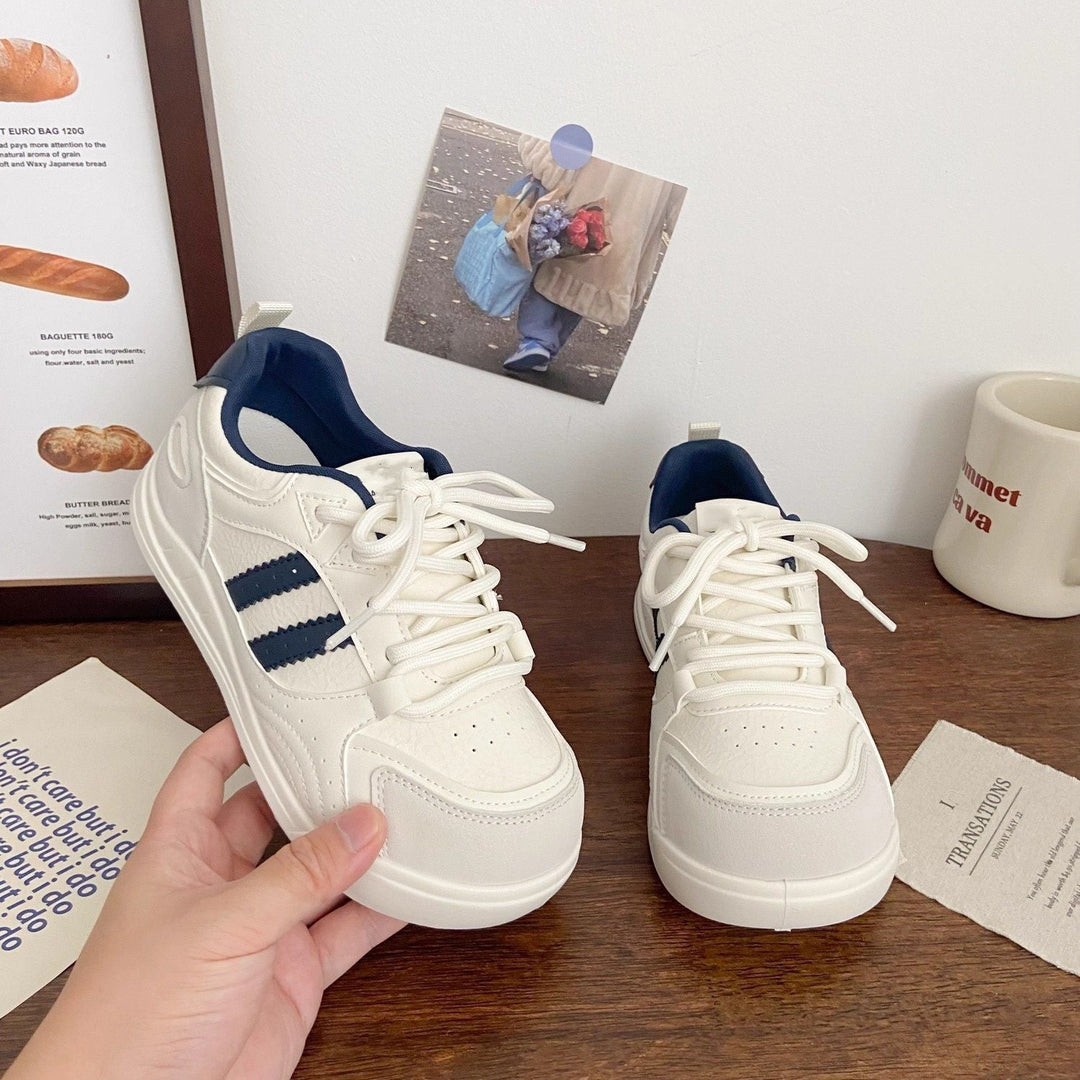 Damen Bequeme Freizeitsneakers mit atmungsaktivem Obermaterial und flexibler Sohle Drune