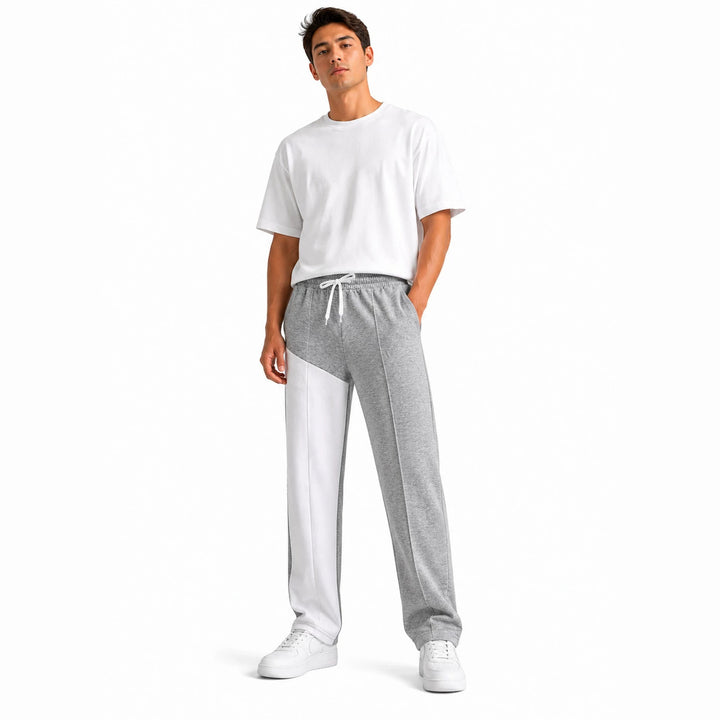 Damen Sportliche Freizeithose mit modischem Farbeinsatz Drune