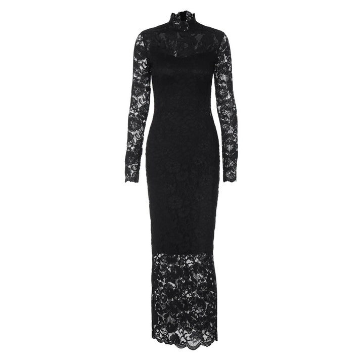 Damen Spitzenkleid Drune