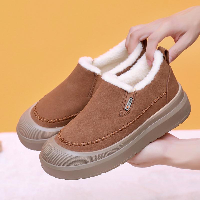 Damen Fleecegefütterte Freizeitschuhe mit rutschfester Sohle Drune