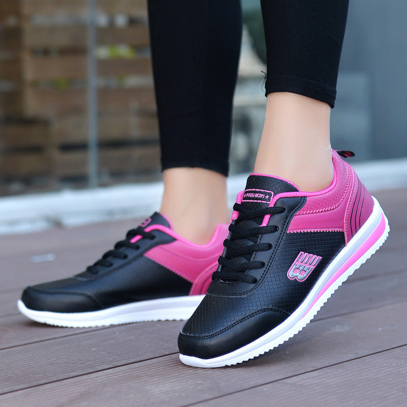 Damen Leichter Freizeit- und Walkingsneaker mit atmungsaktivem Obermaterial und ergonomischer Komfortsohle Drune
