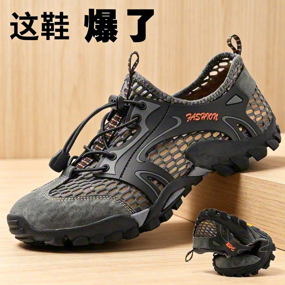 Herren Sportliche und Atmungsaktive Wanderschuhe Drune