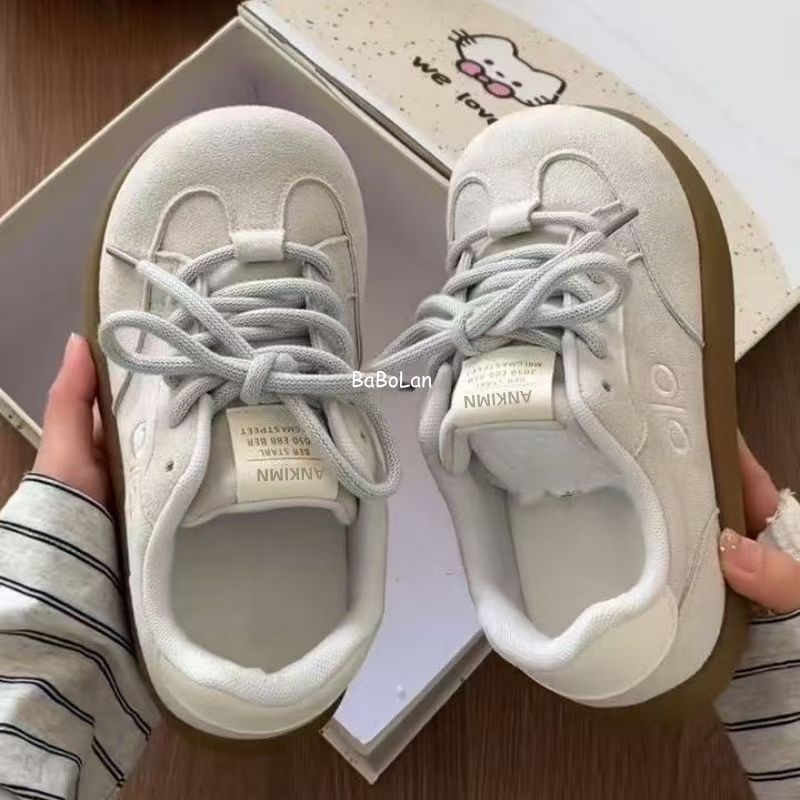 Damen Freizeit-Sneaker mit weichem Obermaterial und bequemer Dämpfung Drune