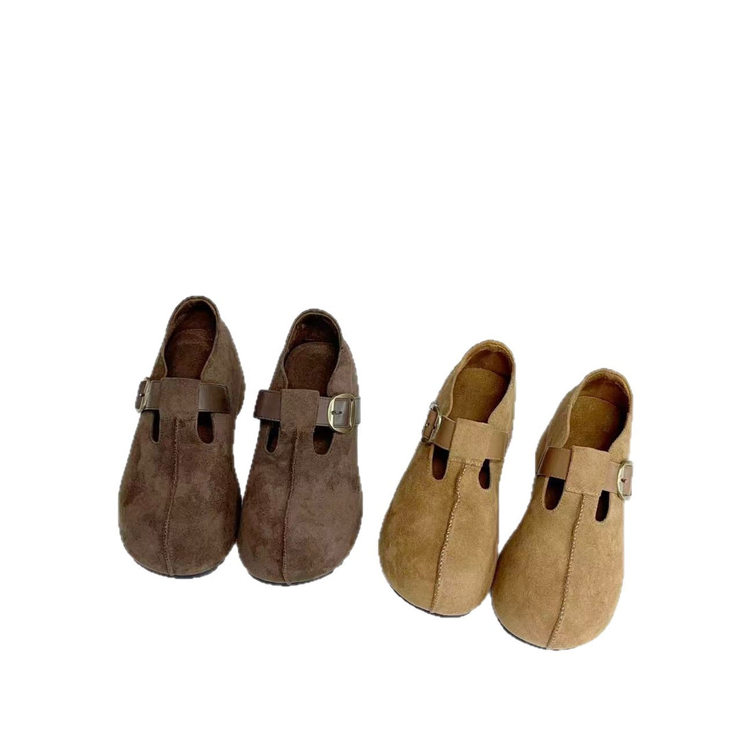 Damen Komfortable und elegante Clogs mit Schnallen-Detail Drune