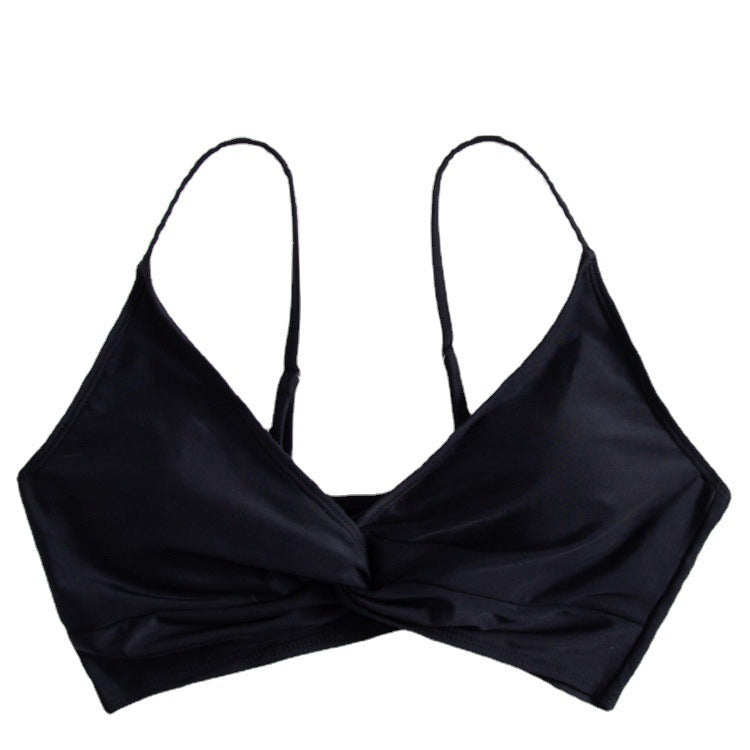 Damen Bandeau-Bikini-Oberteil mit elegantem Knotendesign Drune
