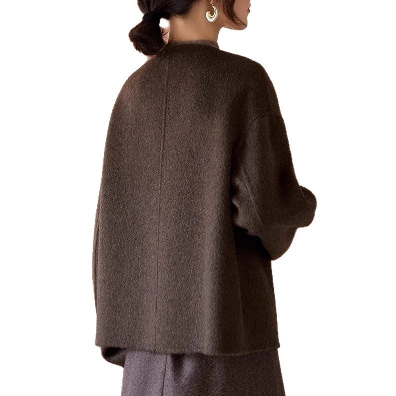 Damen Modische und elegante Strickjacke Drune