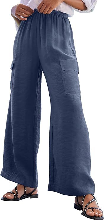 Damen Cargo-Hose aus leichtem Jersey Drune