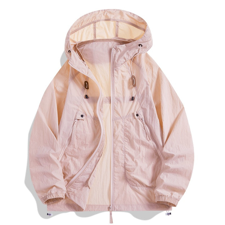 Damen Leichte Funktionsjacke mit Kapuze